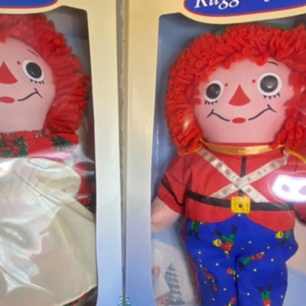 Vintage‎ 1997 Raggedy Ann & Andy Classic Doll Set